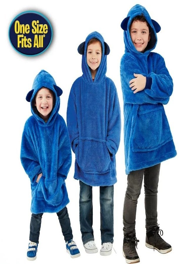 KSBOY Cuddly Pets Puppy Animal Hoodie (Toy That Turns to Hoodie) Blue - Image 2